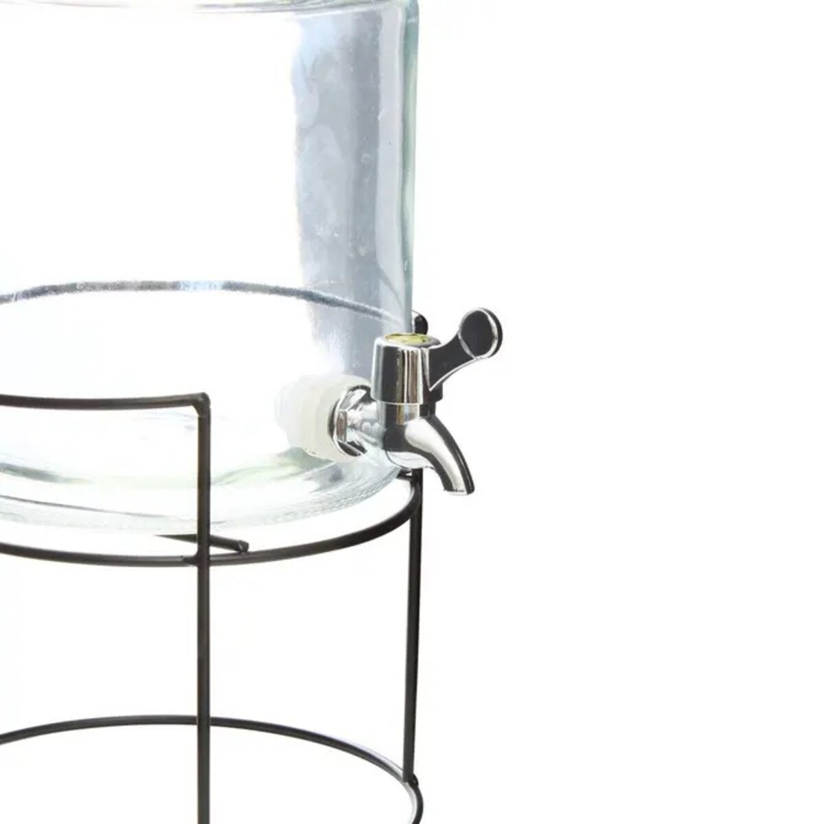 Dystrybutor do napojów z kranikiem i stojakiem, podwójny, 3.2 L