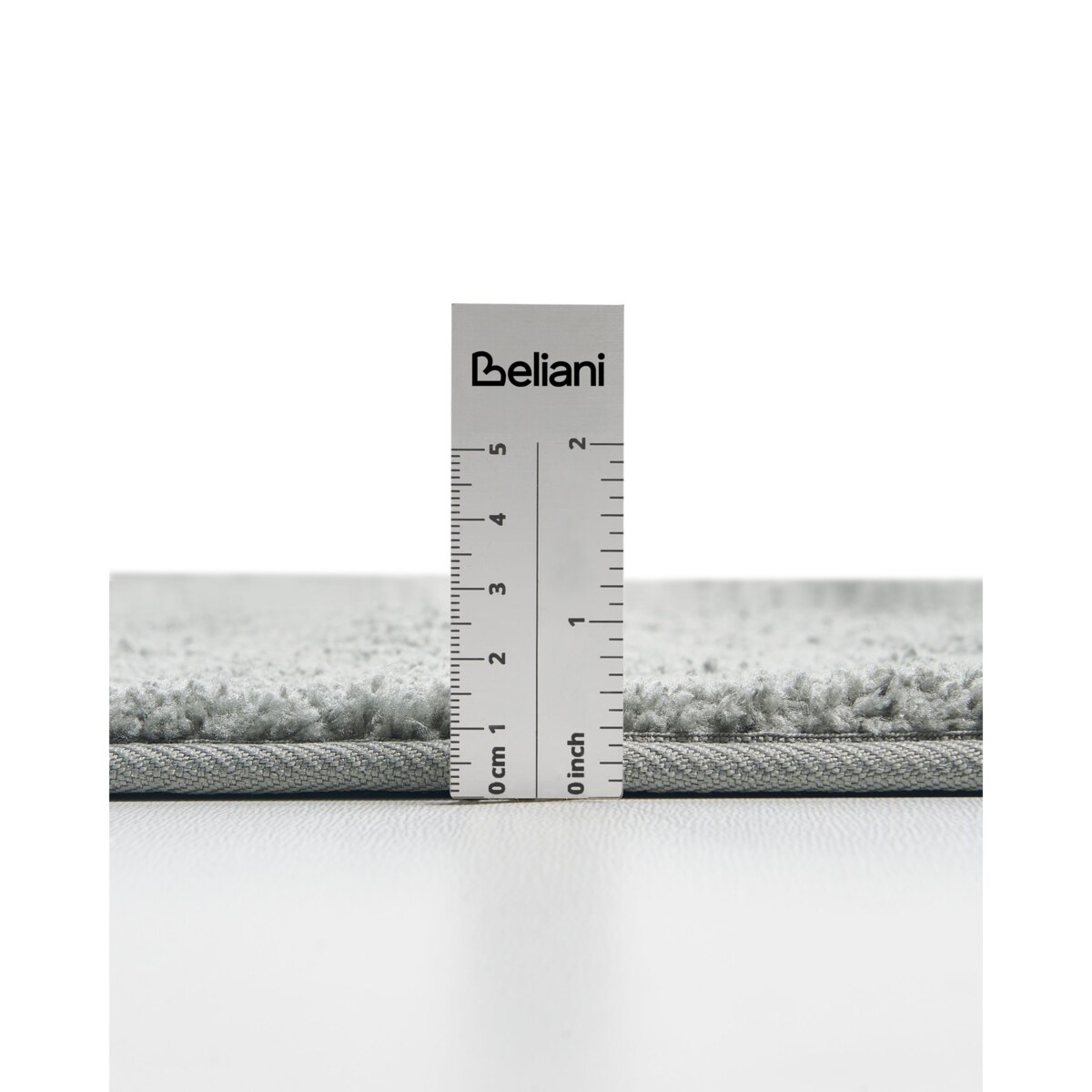 Dywanik łazienkowy URLANA Szary 60 x 90 cm Mikrofibra