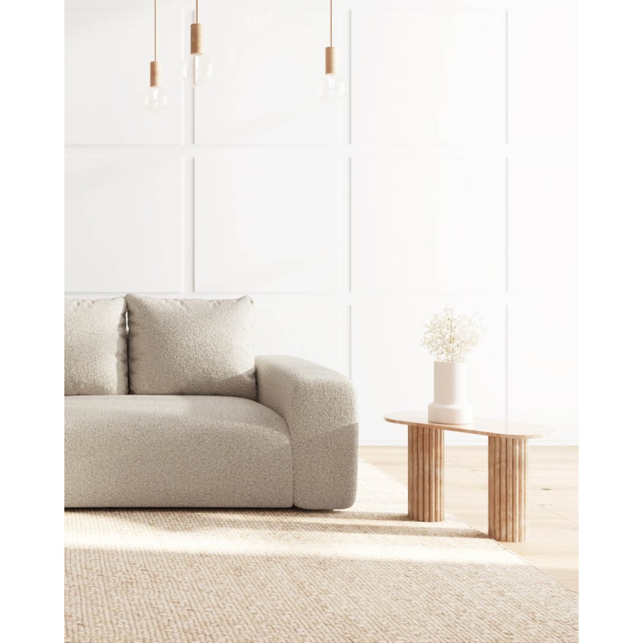 Monce Sofa narożna lewa beżowa