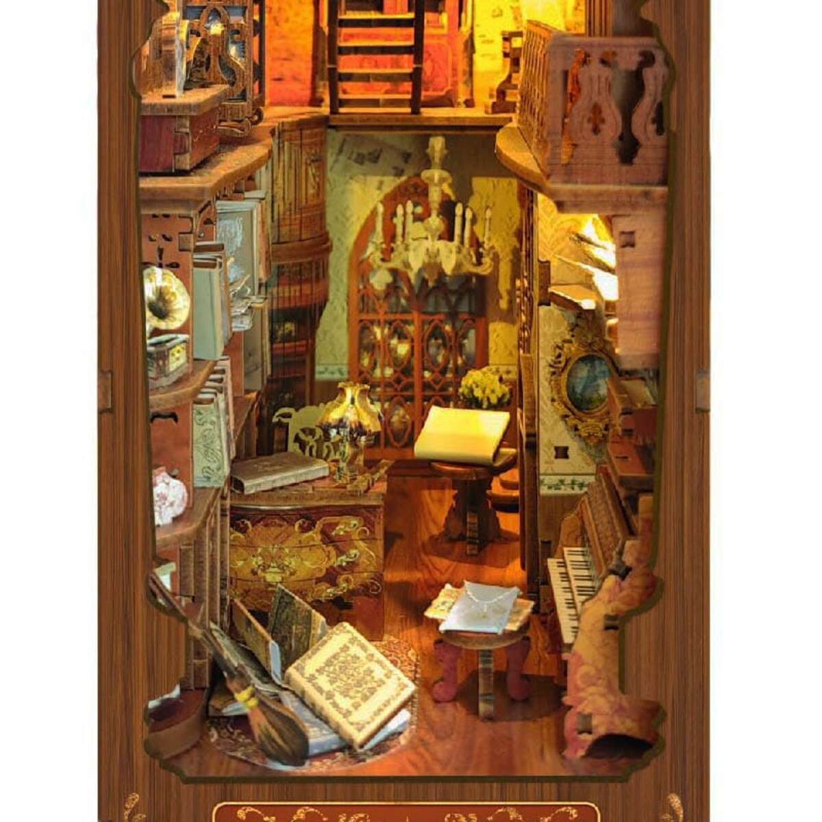 Miniaturowy domek Book Nook - Dziedzictwo czarodziejów - Joincon