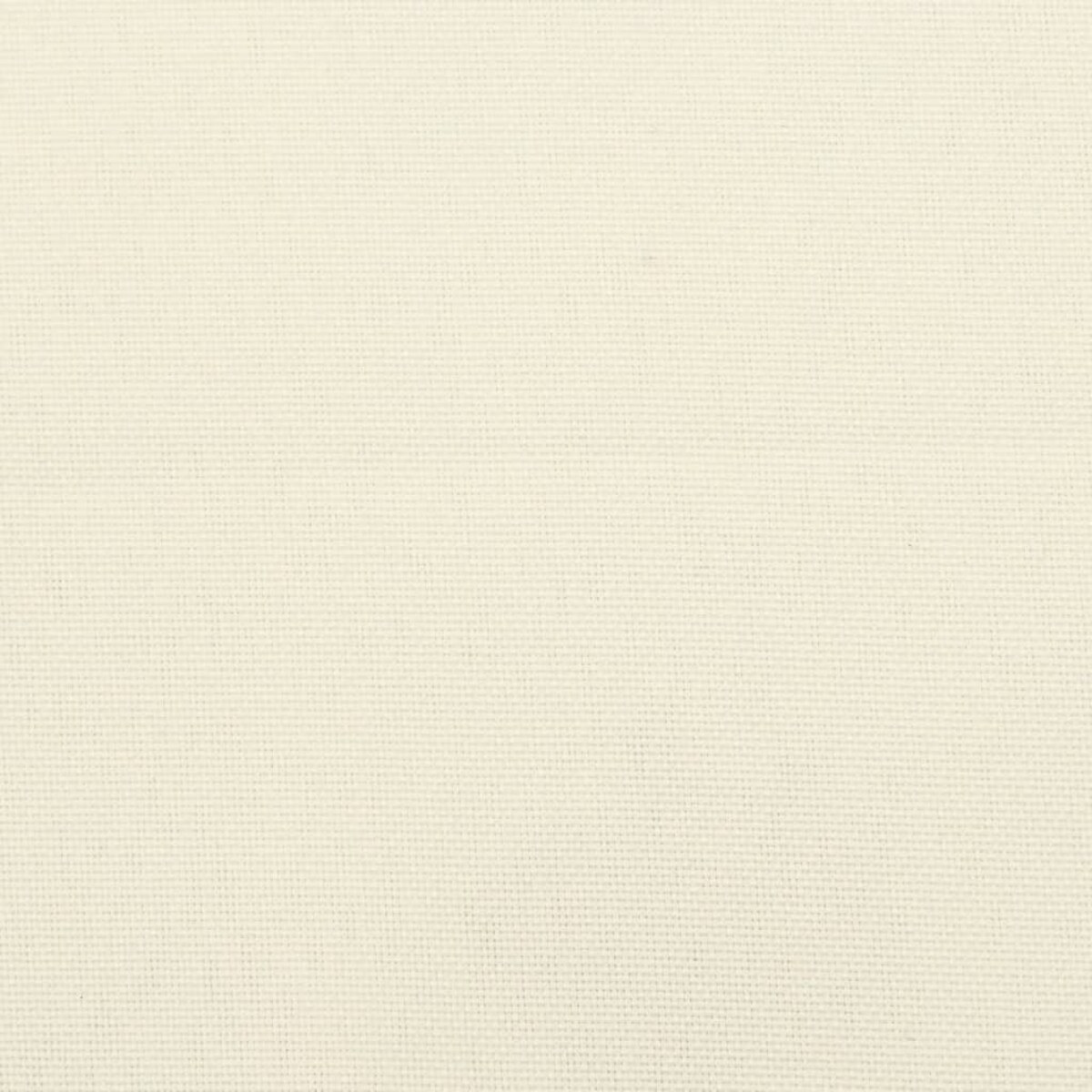 vidaXL Poduszki na krzesła, 2 szt., kremowe, 50x50x7 cm, tkanina