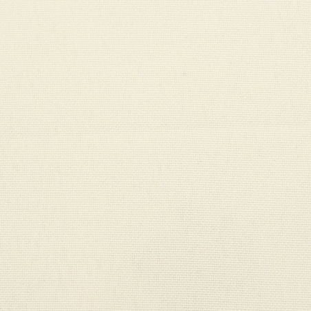 vidaXL Poduszki na krzesła, 2 szt., kremowe, 50x50x7 cm, tkanina