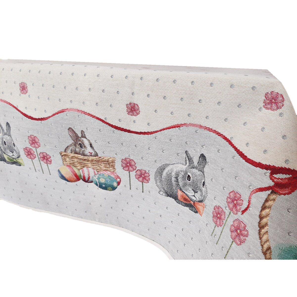 Obrus Wielkanocny 140X280 Cm Na Stół Ozdobny Dekoracyjny Leveret