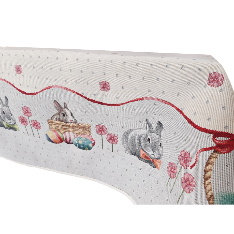 Obrus Wielkanocny 140X280 Cm Na Stół Ozdobny Dekoracyjny Leveret