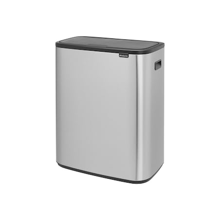 Kosz na śmieci Touch Bin BO 2x30L stal matowa 221422