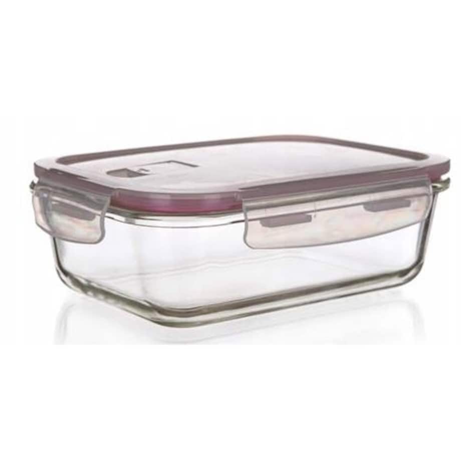 POJEMNIK SZKLANY DO żywności jedzenia lodówki szczelny 950 ml hermetyczny