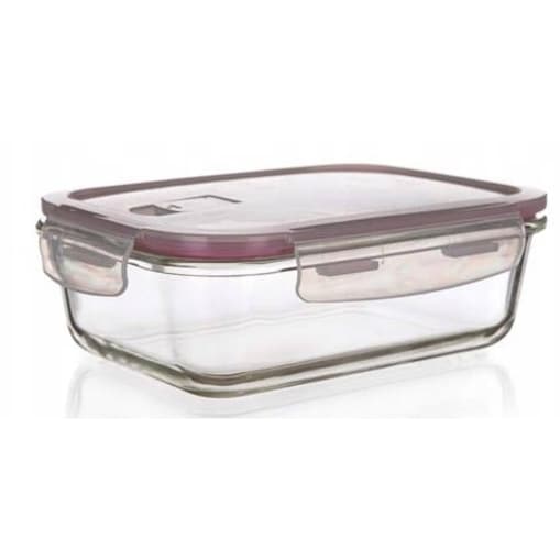 POJEMNIK SZKLANY DO żywności jedzenia lodówki szczelny 950 ml hermetyczny