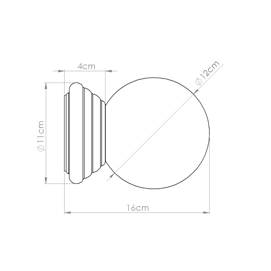 Kinkiet ZORI ultramaryna IP44