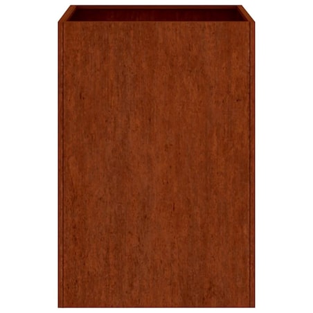 vidaXL Donica, 52x48x75 cm, stal kortenowska