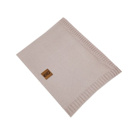 Kocyk bambusowy dla dziecka PUDROWY RÓŻ