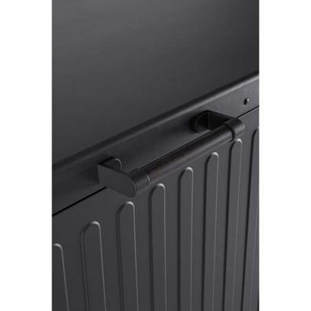 BIZZOTTO skrzynia ogrodowa OCEAN CHARC czarna