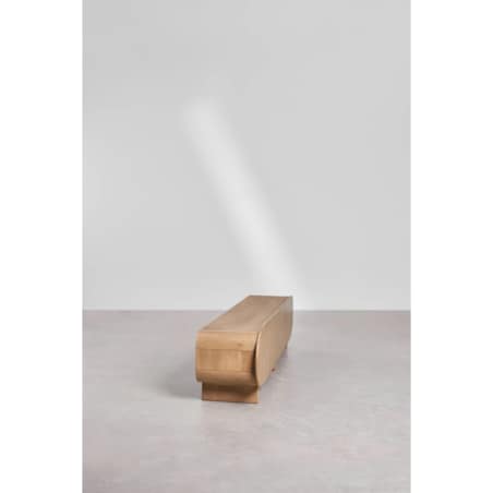 Komoda RTV 220x40 cm z drewna mango Agathe, naturalna