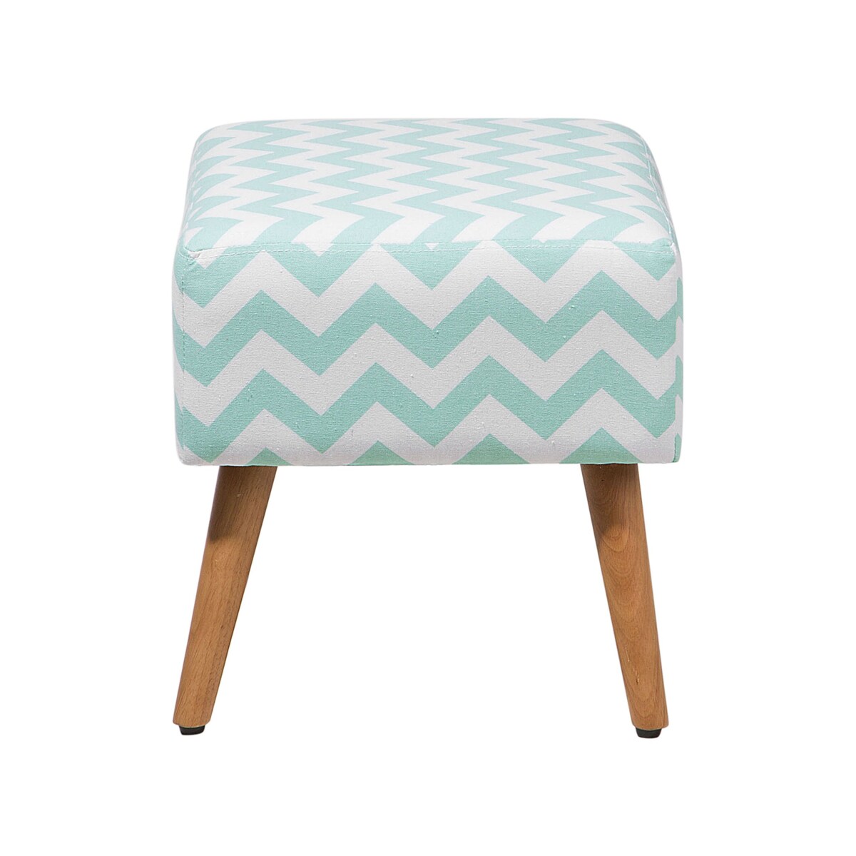 Stołek zielono-biały MANTEO