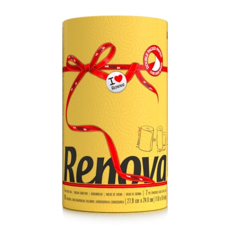 Ręcznik papierowy Renova żółty 1R