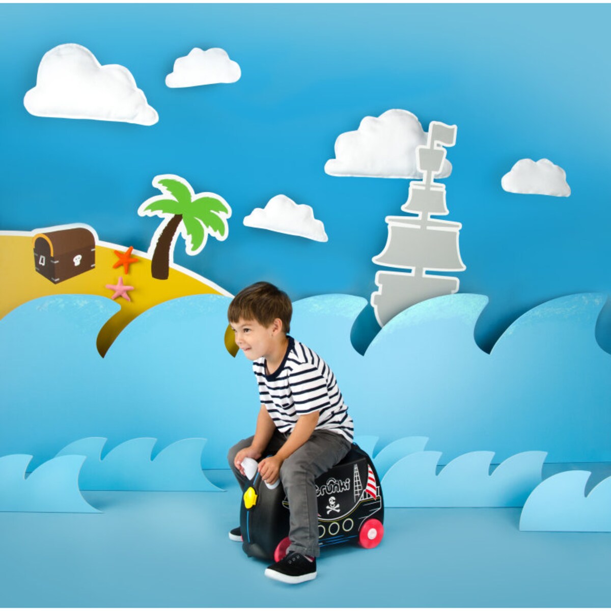 Jeżdżąca walizeczka Trunki - Pirat Pedro