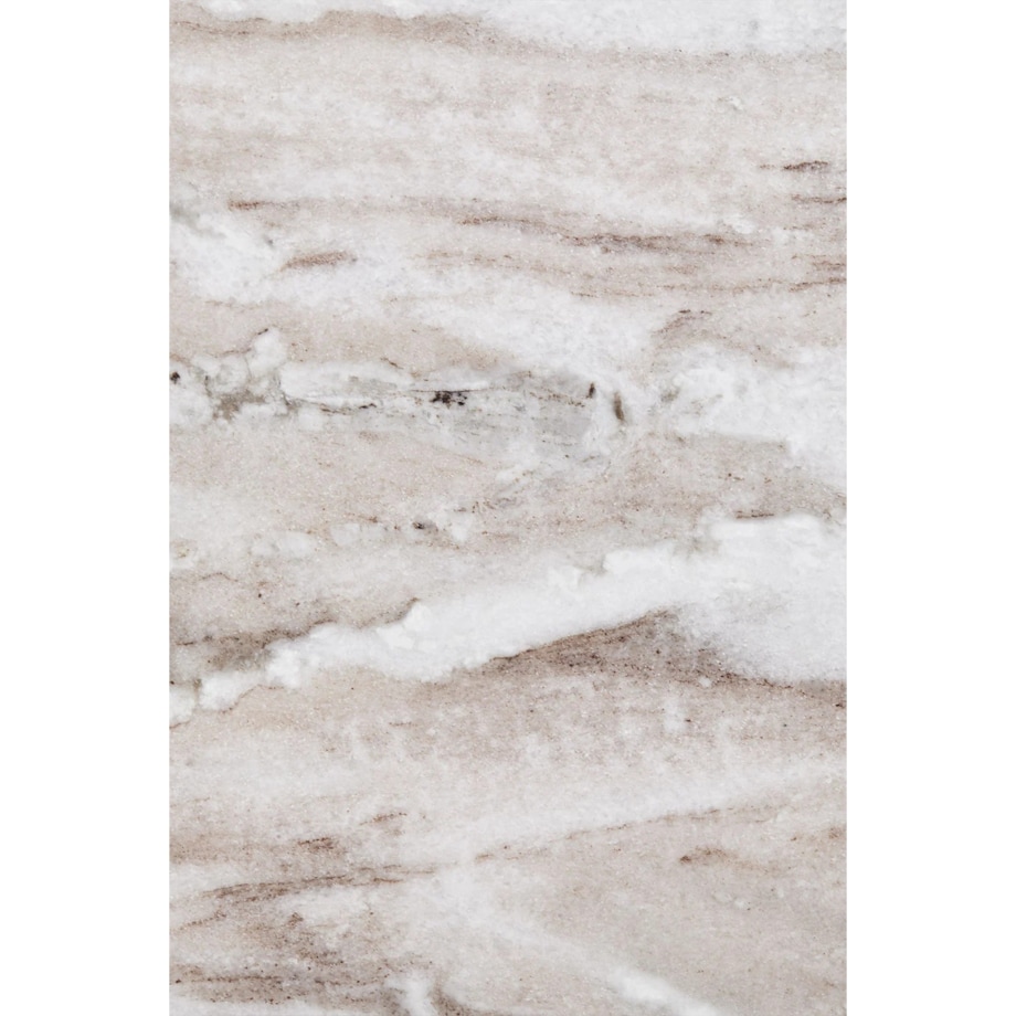 Konsola z marmuru i drewna mango 110x45 cm Norma