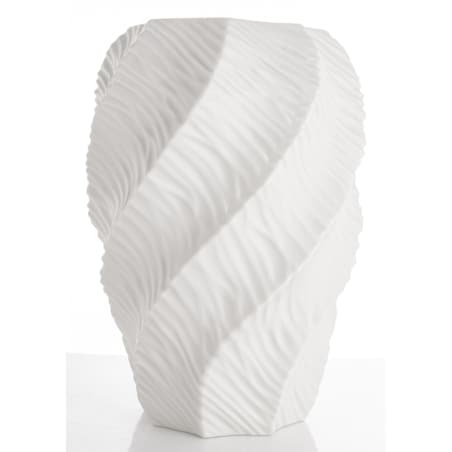 Wazon porcelanowy 35,5x17x12 cm TWISTER biały