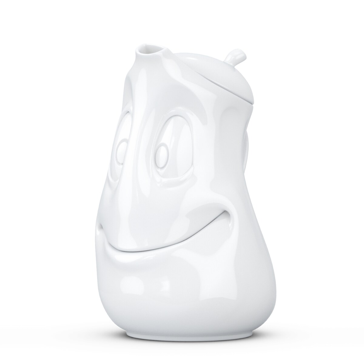 Dzbanek porcelanowy 1,2 l - Good mood