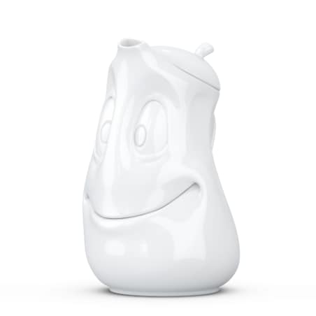 Dzbanek porcelanowy 1,2 l - Good mood