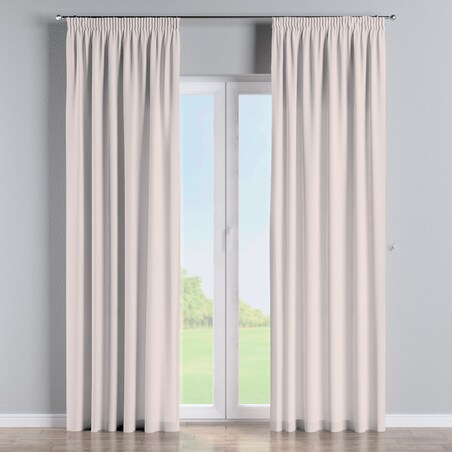 Zasłona na taśmie marszczącej 1 szt. 130x260 ecru