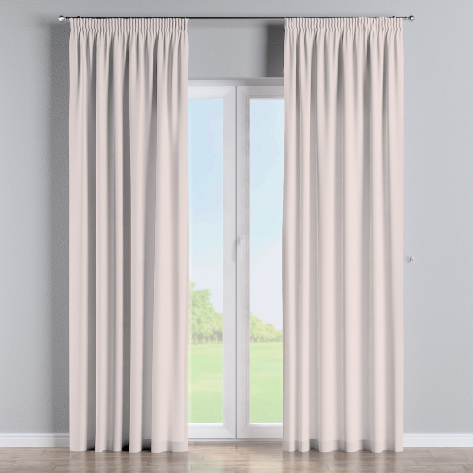 Zasłona na taśmie marszczącej 1 szt. 130x260 ecru