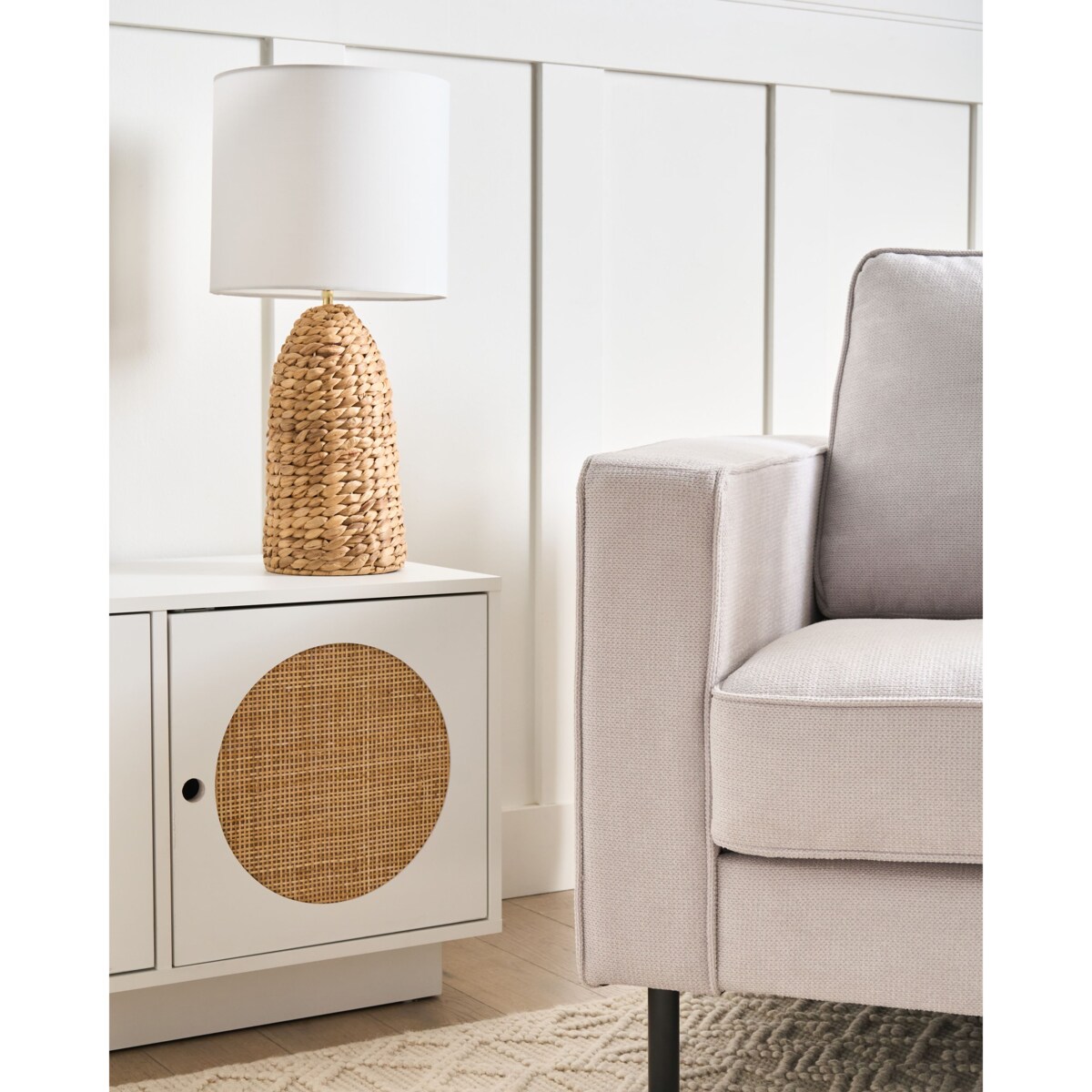 Lampa stołowa MAHAWELI Hiacynt wodny Naturalny