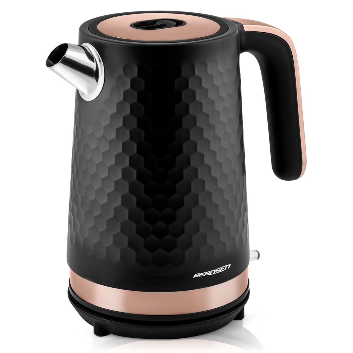 Czajnik elektryczny 1,7l czarno-miedziany Berdsen