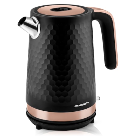 Czajnik elektryczny 1,7l czarno-miedziany Berdsen