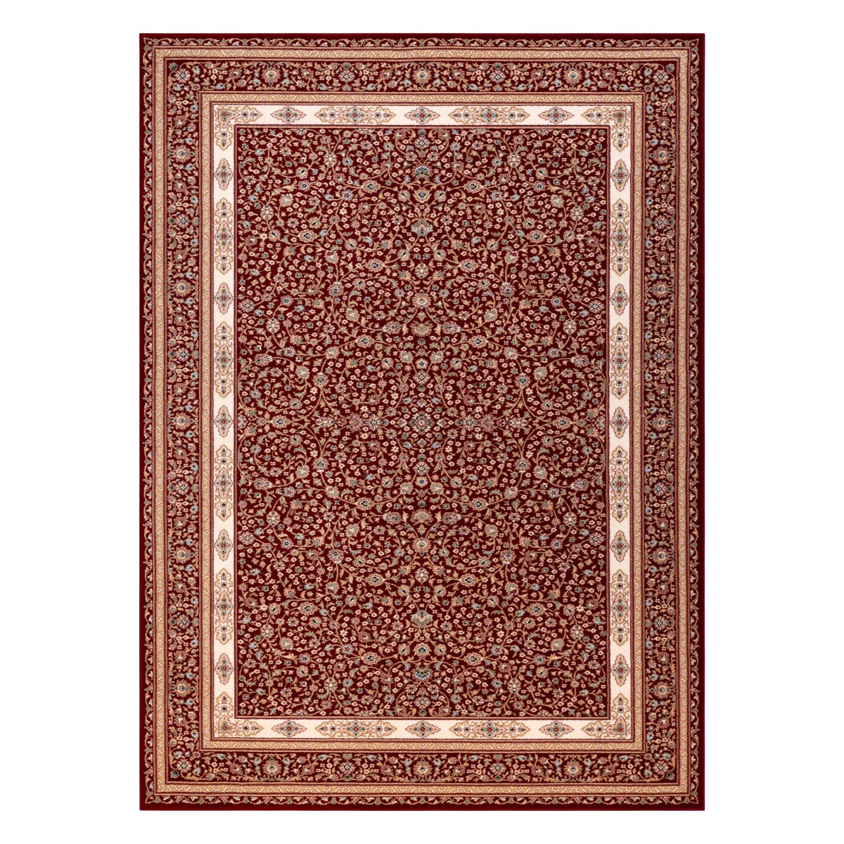 Dywan NAIN Ornament, ramka 7965/51066 bordo / 240x340 cm