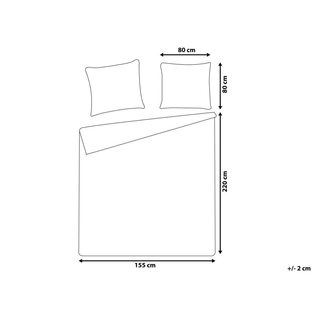 Komplet pościeli bawełnianej satynowej w kwiaty 155 x 220 cm biało-różowy LARYNHILL