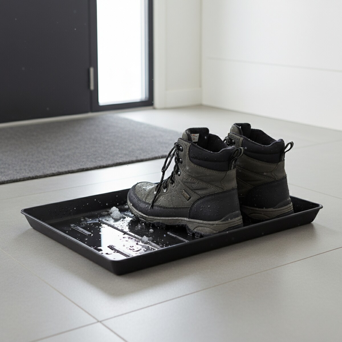 Ociekacz na buty NIU, 3 plastikowe tacki, 35 x 27 x 3 cm