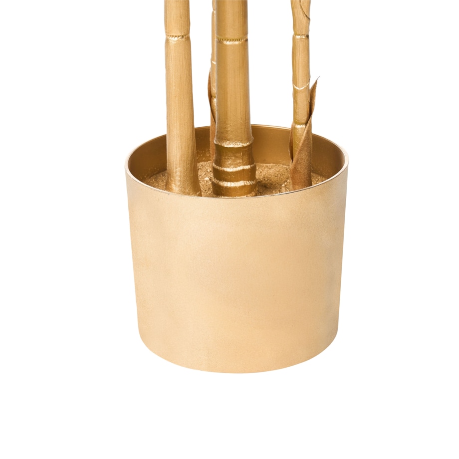 Sztuczna roślina ARECA PALM 160 cm Złoty