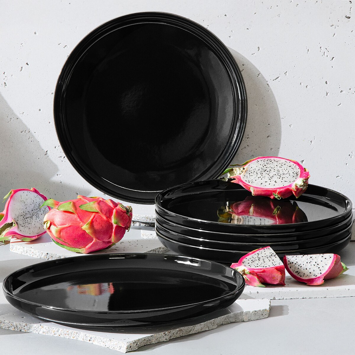 Konsimo VICTO Talerz obiadowy 6szt.