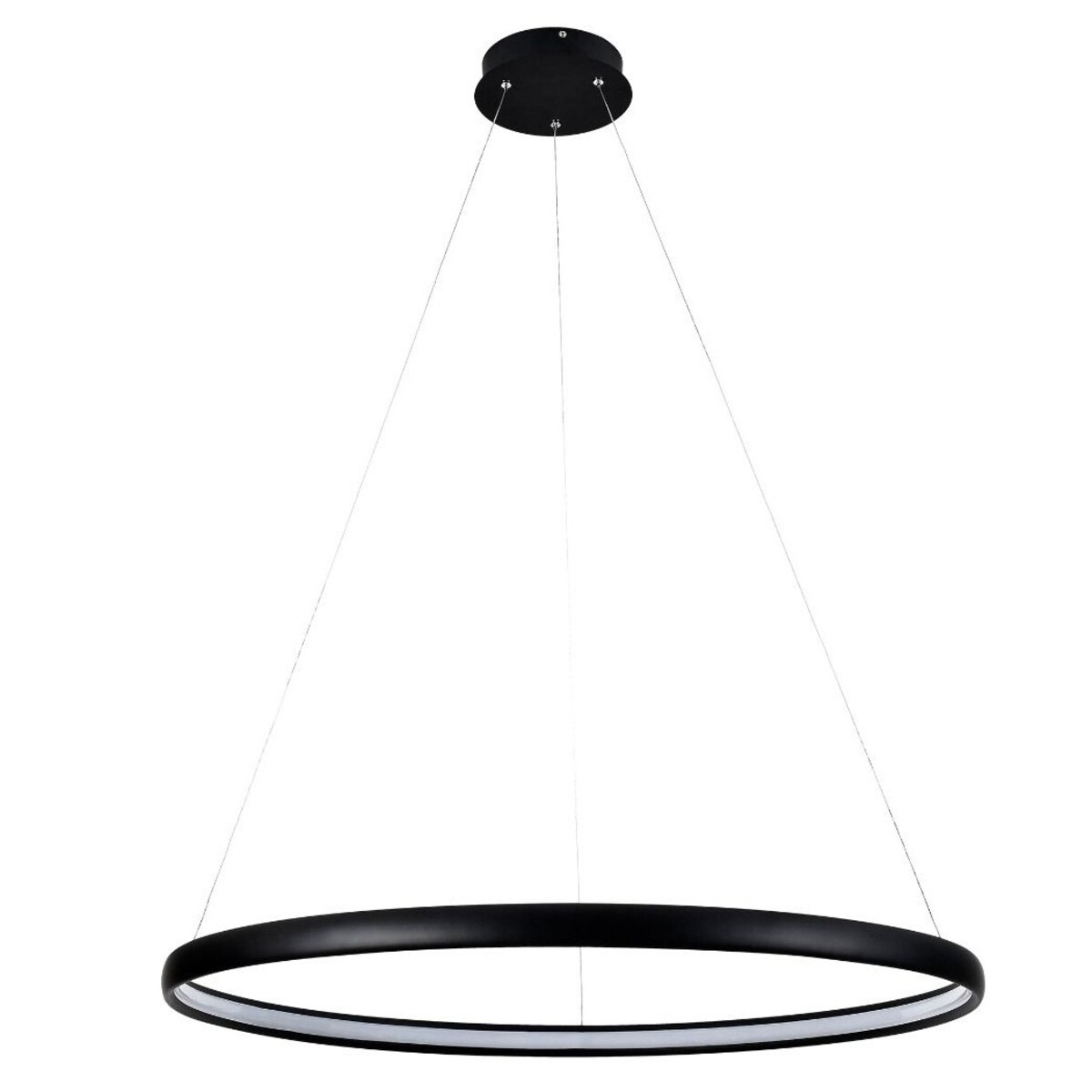 Wisząca lampa nowoczesna Carlo pierścień LED 26W 4000K czarny