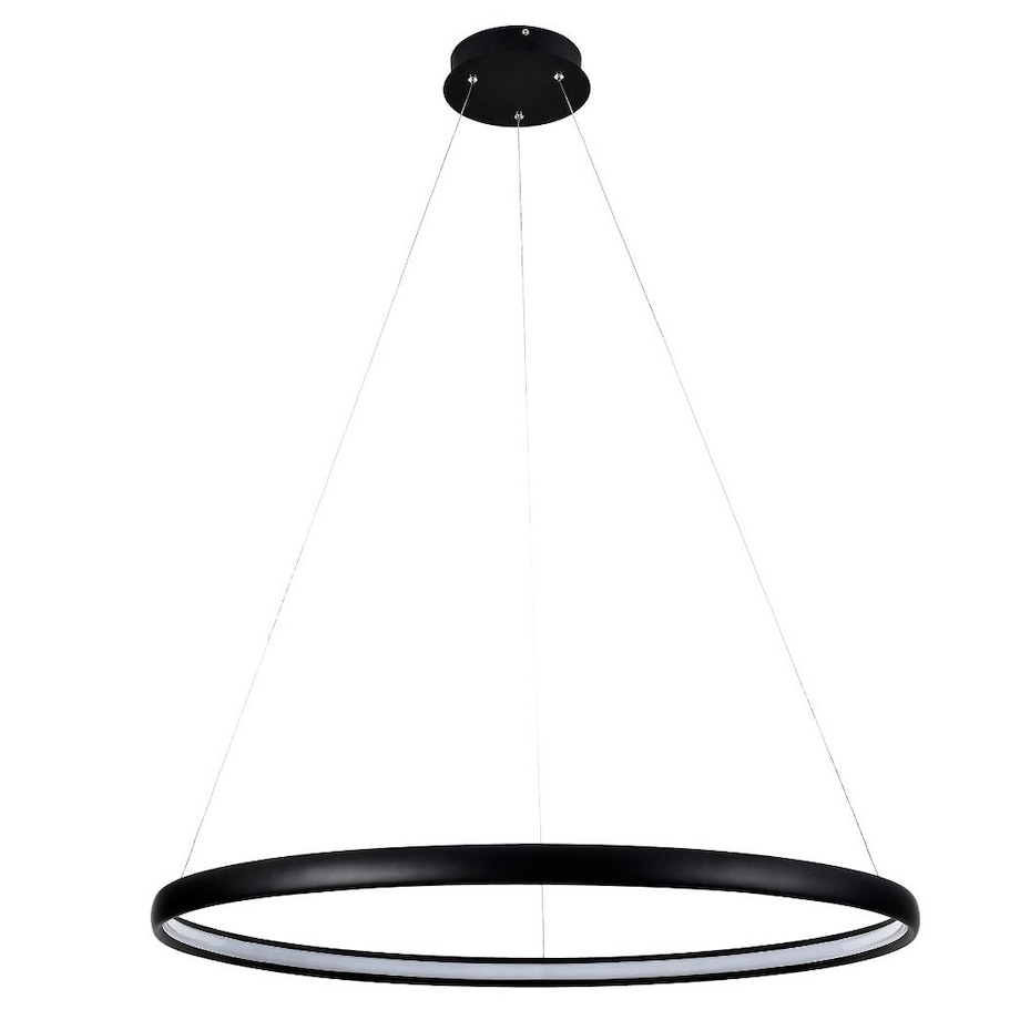 Wisząca lampa nowoczesna Carlo pierścień LED 26W 4000K czarny
