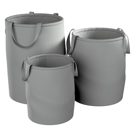 Kosz na zabawki Tobi, szary, 30x40cm, Happiness