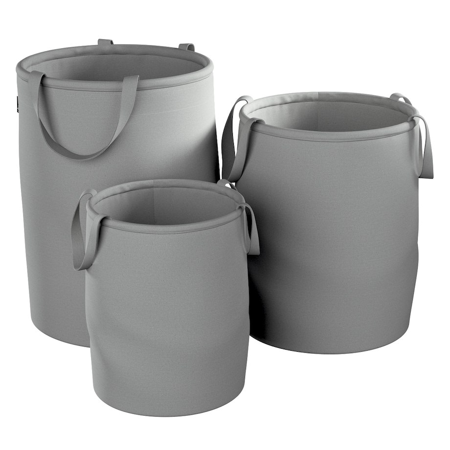 Kosz na zabawki Tobi, szary, 30x40cm, Happiness