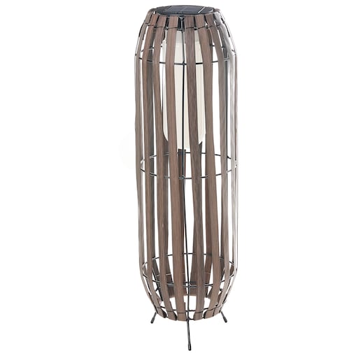 Lampion solarny MUZIZI 69 cm Ciemnobrązowy