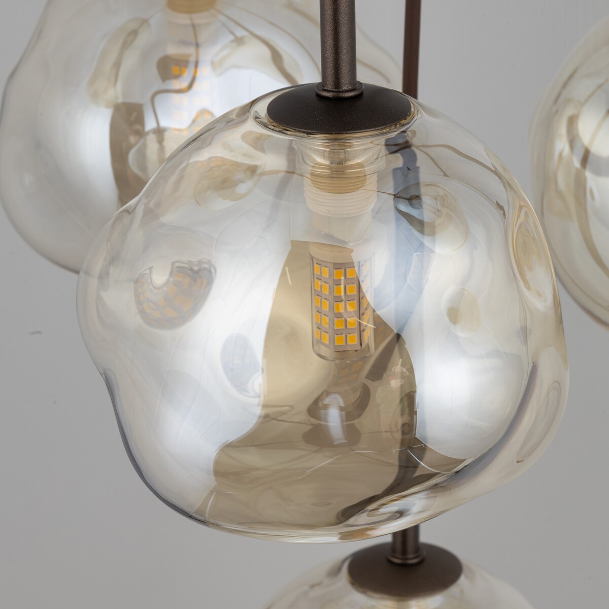 Lampa wisząca TK Lighting LAVA BROWN 11328 brązowa, nowoczesna дизайнерская