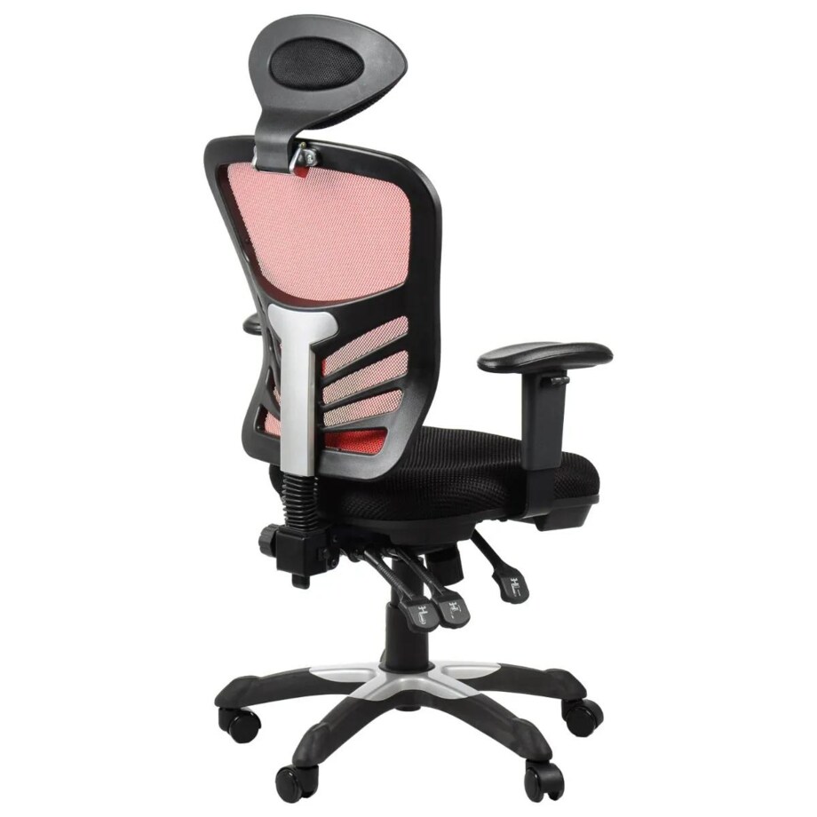 Fotel biurowy HG-0001H czerwony