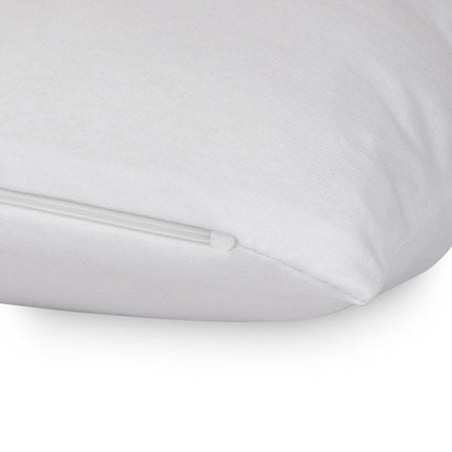 Poszewka jersey 40x40 kolor biały