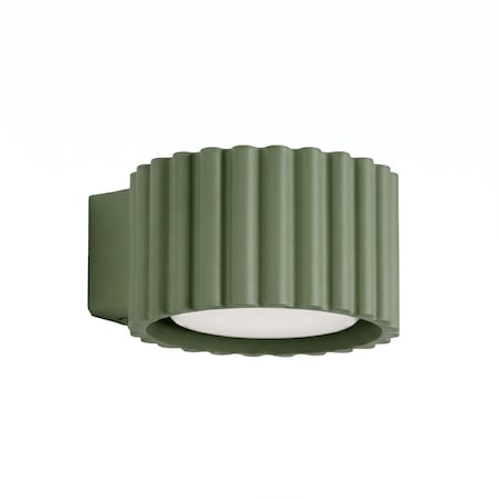 Kinkiet AURA zielony oliwkowy Gx53