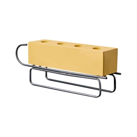 Świecznik KUHMO Żółty Metal