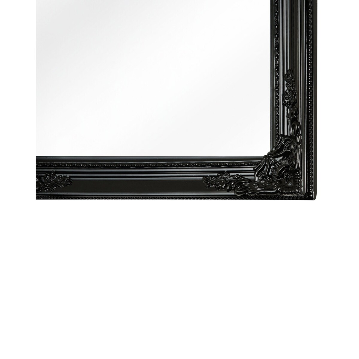 Lustro ścienne 50 x 130 cm czarne FOUGERES