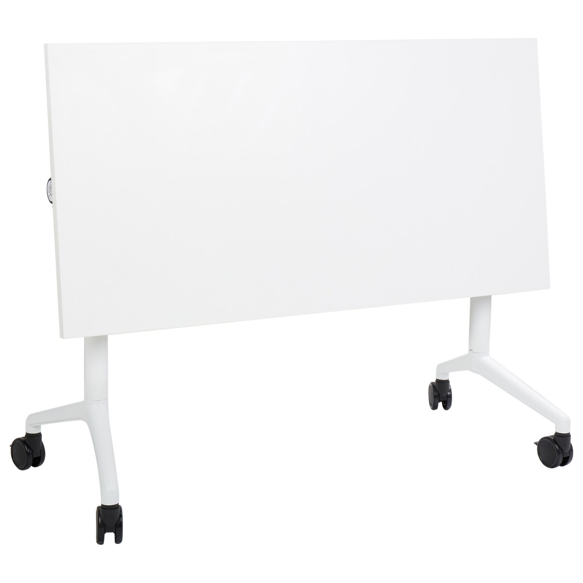 Składane biurko CAVI Biały 120 cm 60 cm z kółkami