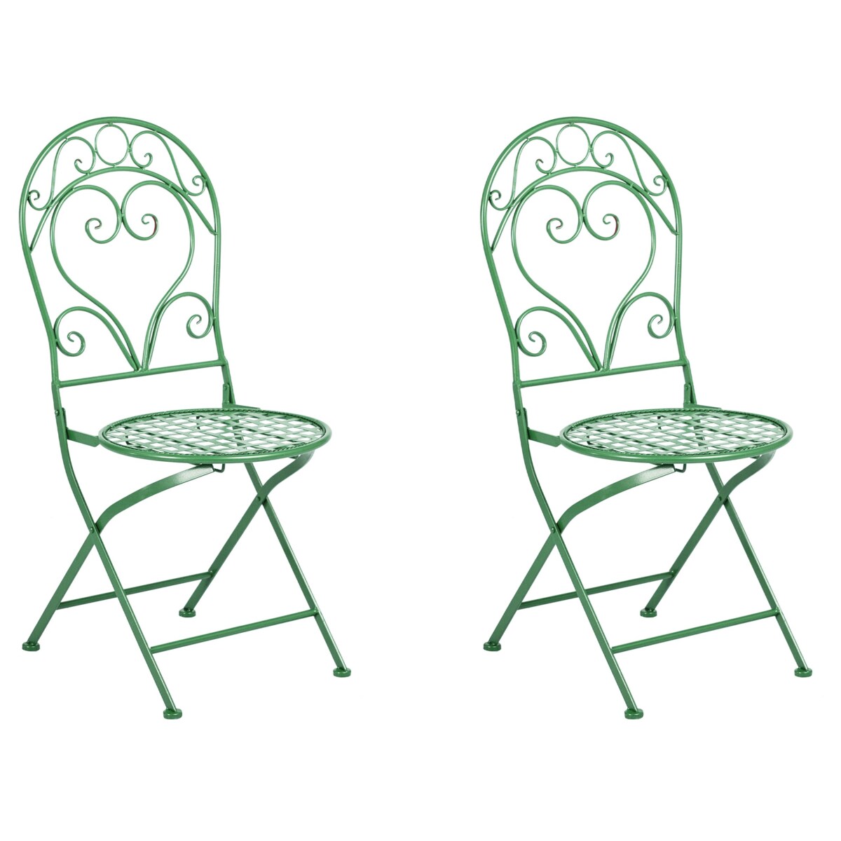 Zestaw mebli balkonowych ALBINIA Metal Zielony