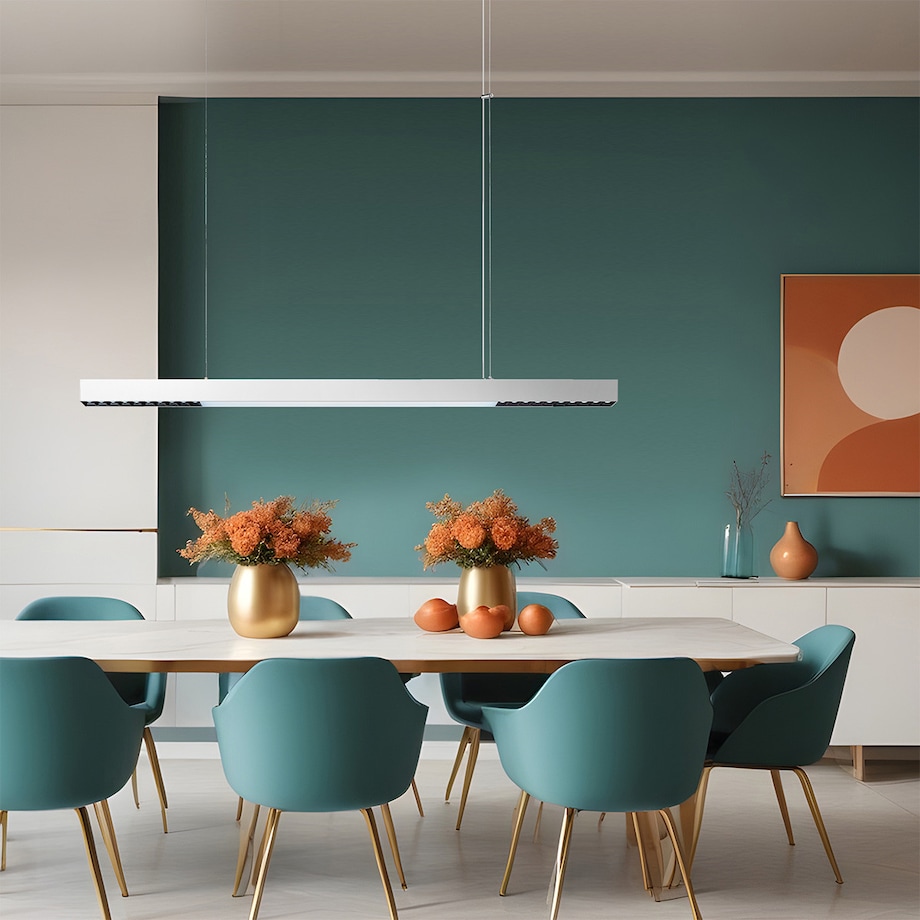 Lampa sufitowa wisząca Light Prestige Cali biały LED 2700K-6500K (SMART) 1 szt.