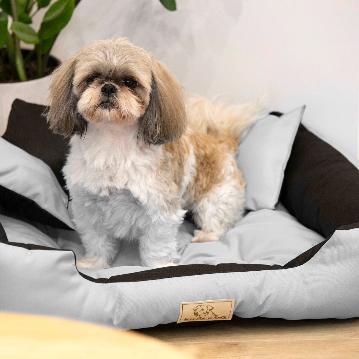 Legowisko Dla Dużego Psa 145X115 Cm Posłanie Kanapa Z Miejscem Na Imię Wodoodporne