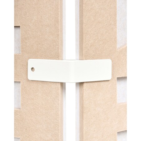 3-panelowy parawan pokojowy FUTURA Beżowy 180 cm