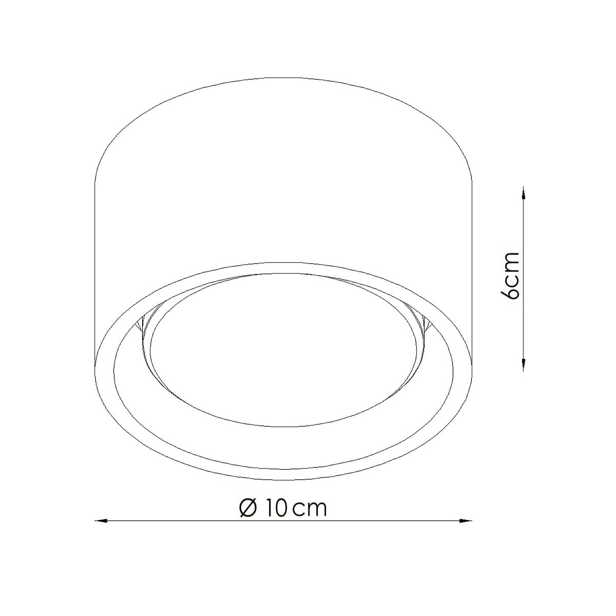 Plafon MODO 1 zielona oliwka Gx53